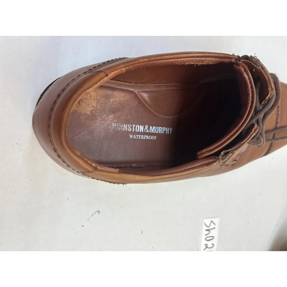 Johnston & Murphy dress shoes Men's size 10M‎ waterproof brown